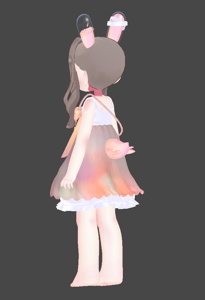 【無料】まめふれんずワンピースセット【VRC想定/MA対応】