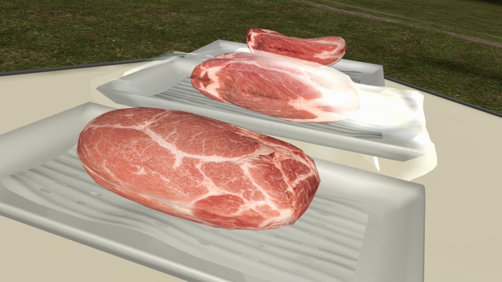 【3日間無料】肉/PORK【VRCアバター】