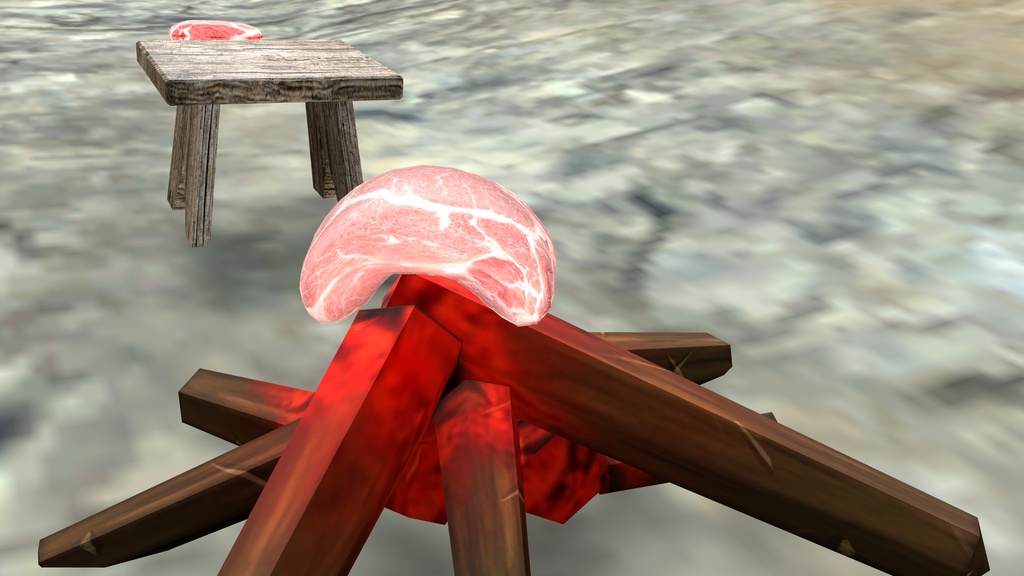 【3日間無料】肉/PORK【VRCアバター】