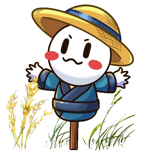 のんびりカカシ