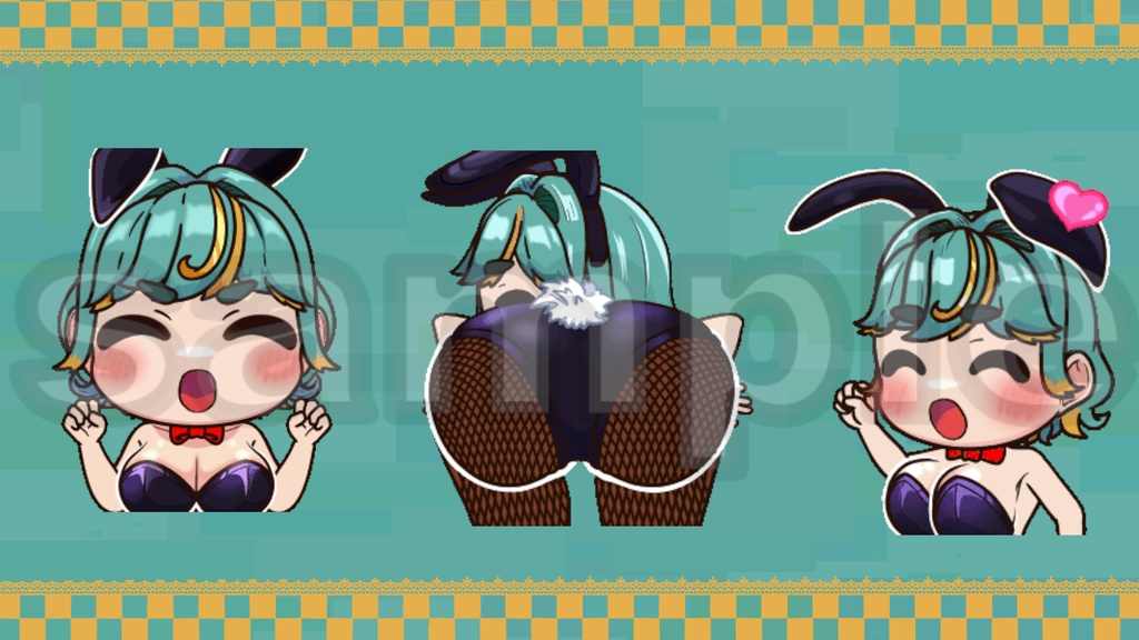 コスプレアニメーションスタンプ一覧