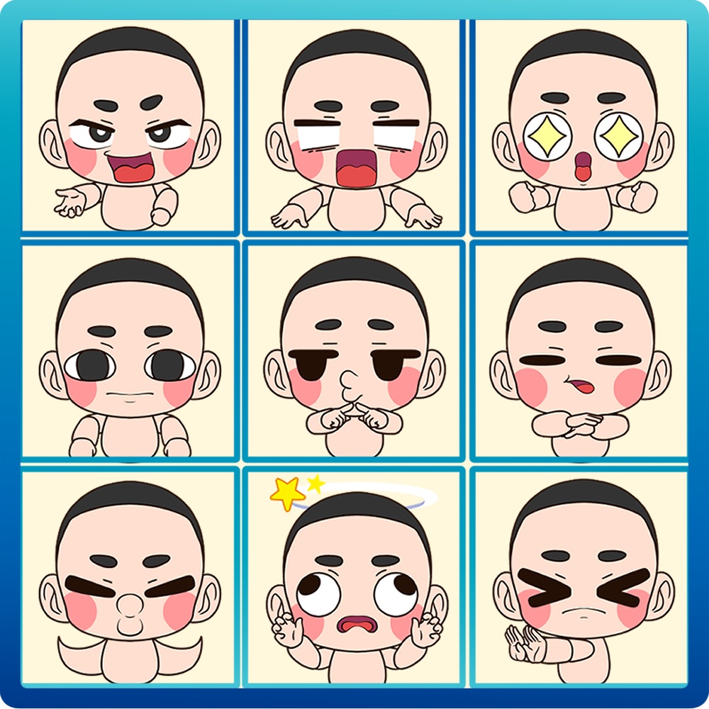 テンプレートスタンプセット1~2