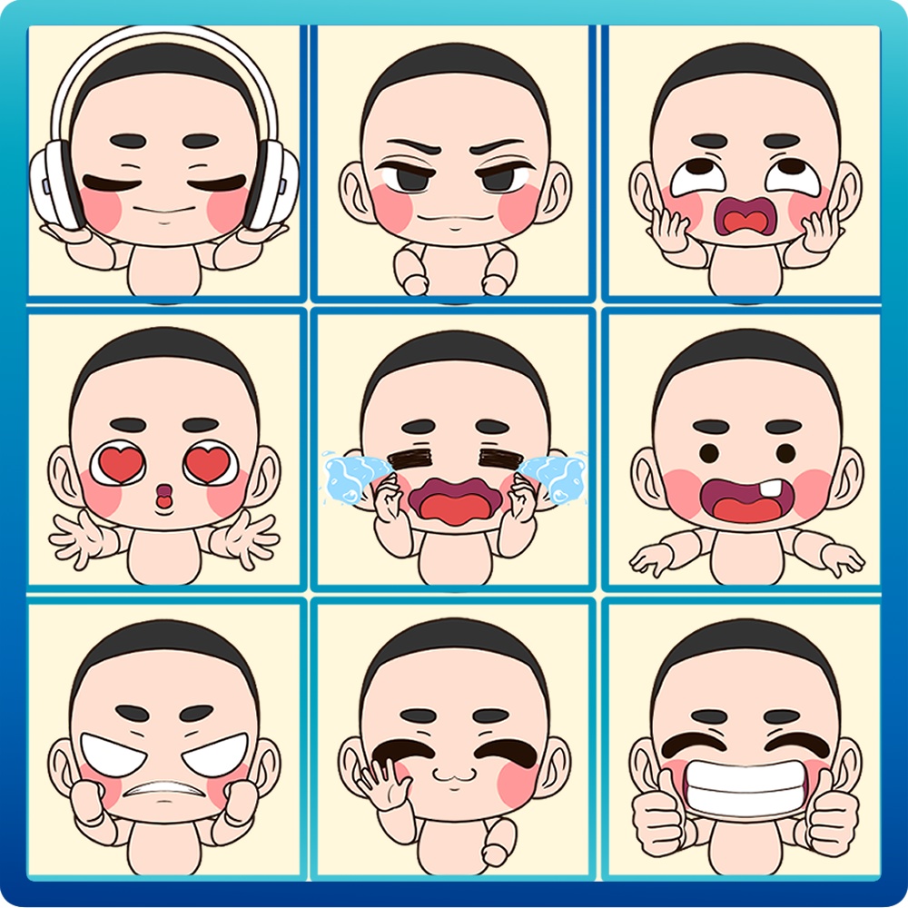 テンプレートスタンプセット1~2