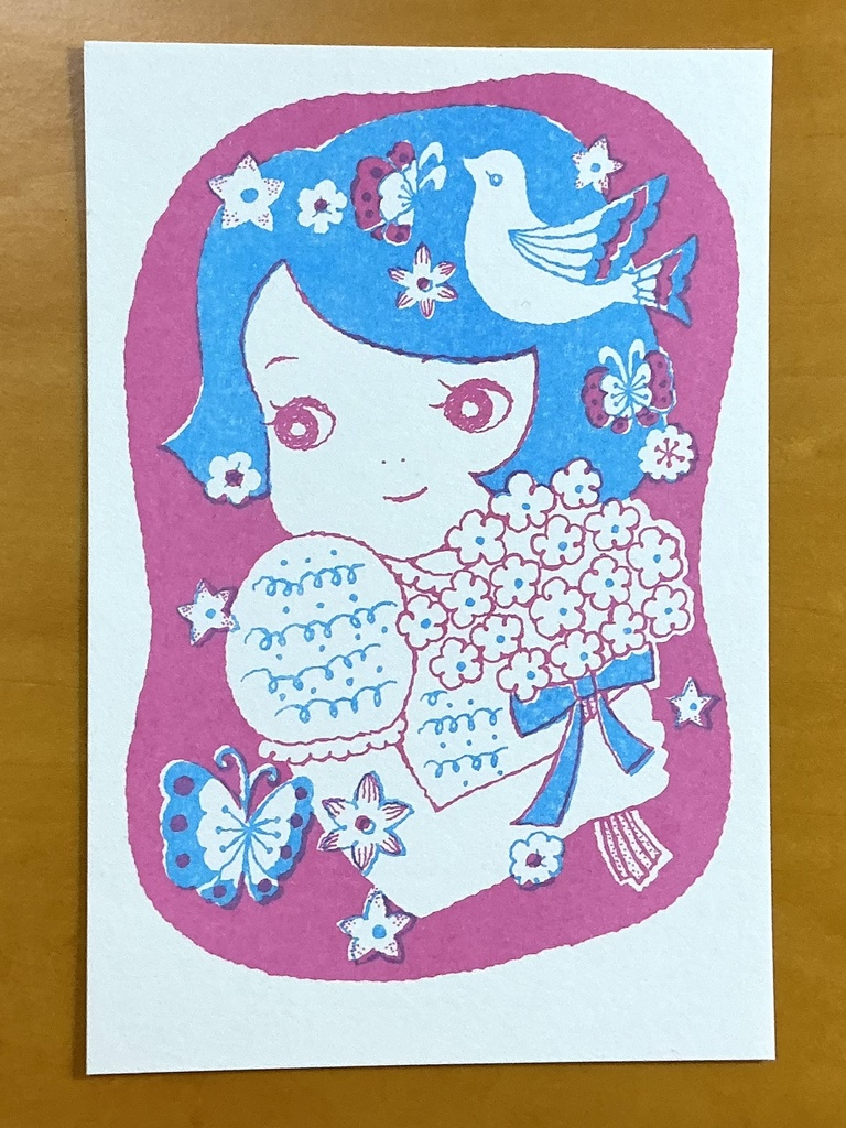  ポストカード四季シリーズ　春