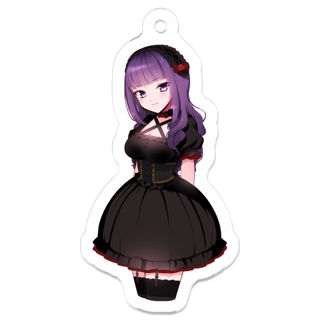 かしす。 アクリルキーホルダー