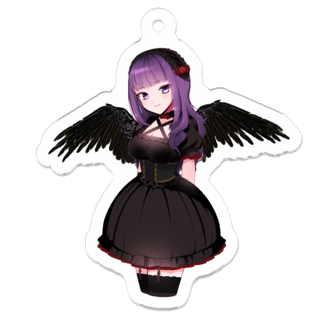 かしす。 アクリルキーホルダー B