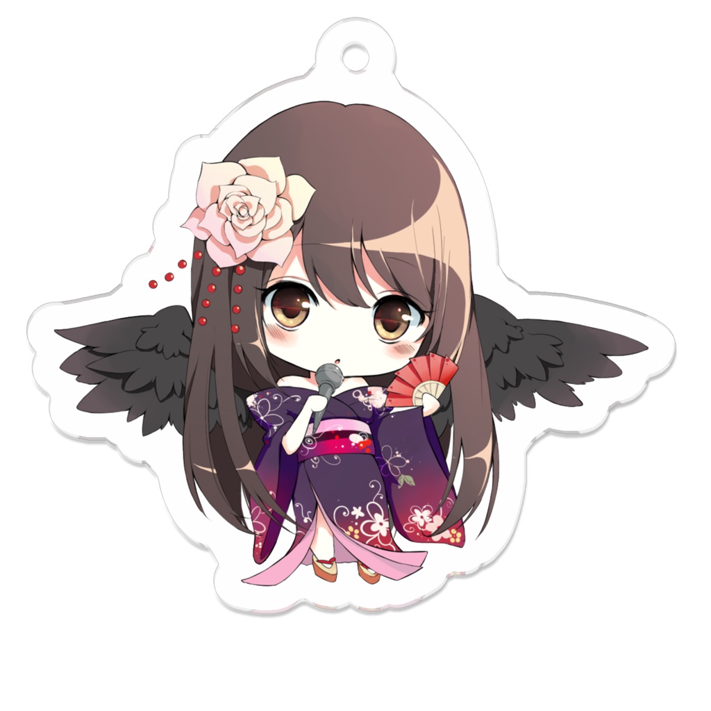 かしす。 第1弾アクリルキーホルダー A