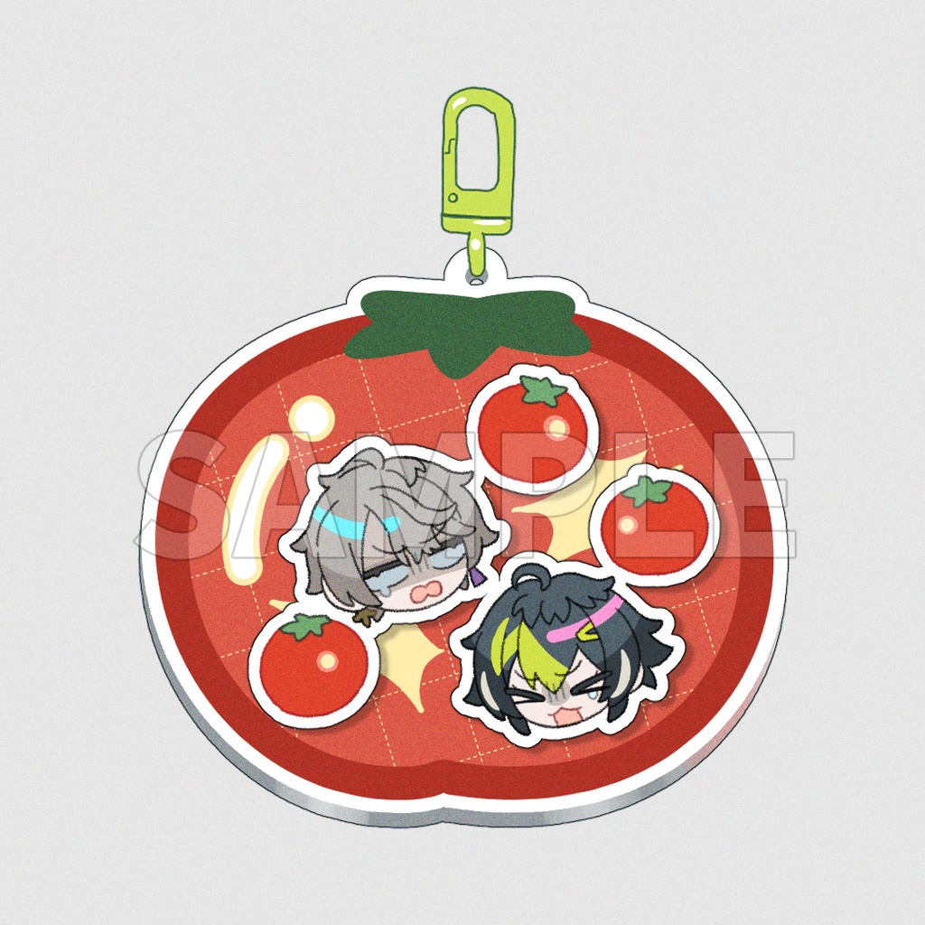 シャカシャカトマトアクキー