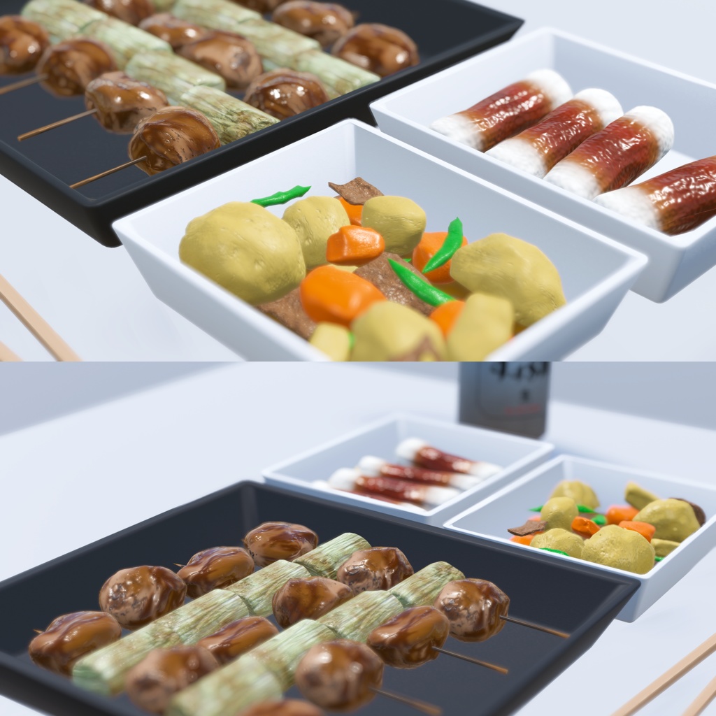 「豪遊セット」食べれるギミック付!【VRChat】