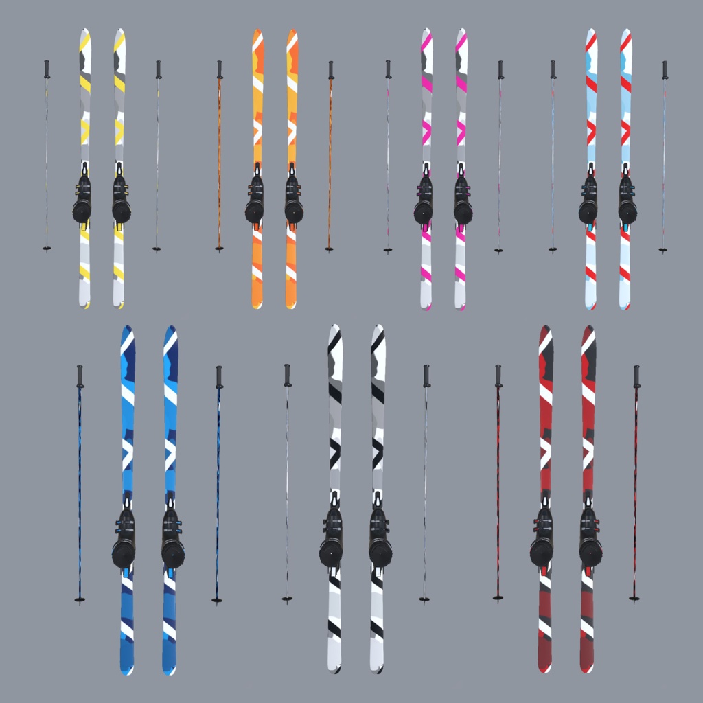 スキーセット【VRChat想定】