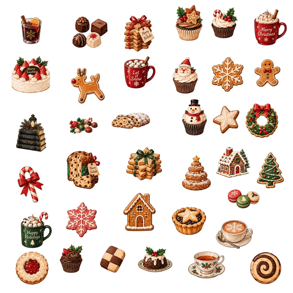 無料クリスマスイラスト素材【100点以上】