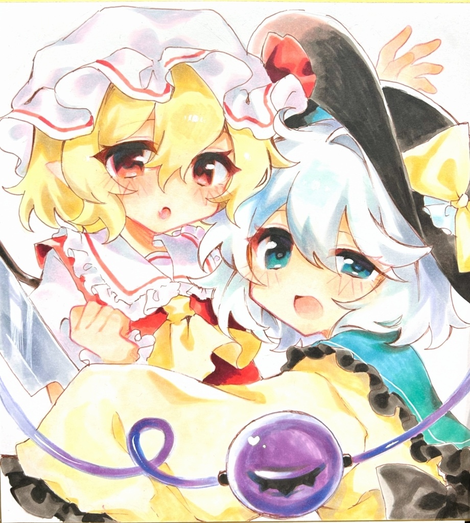 フランドール＆こいし 大色紙