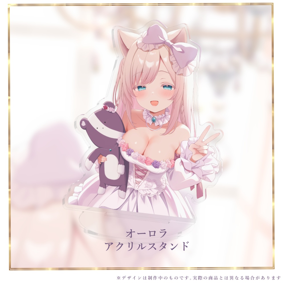 2周年記念グッズ(アクリルスタンド・缶バッジ・チェキ)