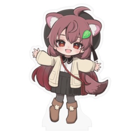 "おでかけ"アクリルスタンド Type１【卯月うゆ】