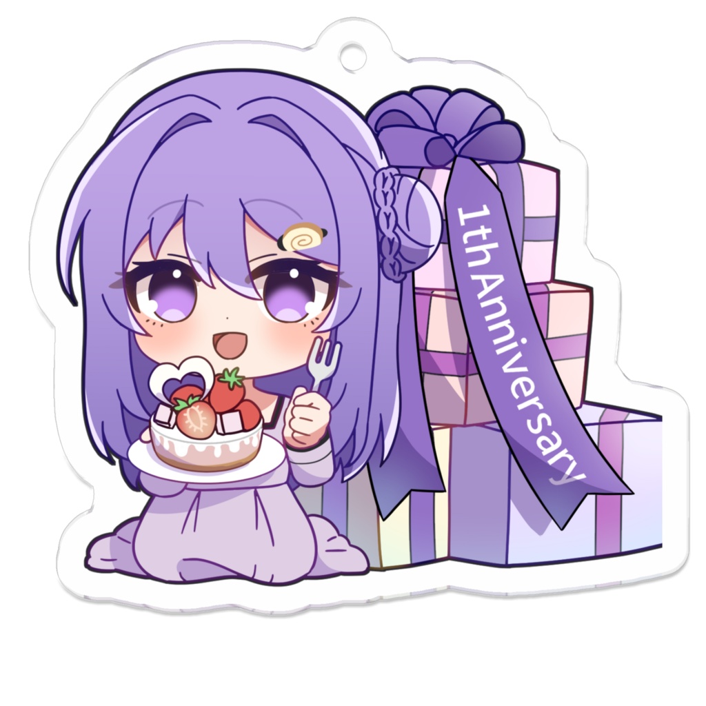 1周年 アクリルキーホルダー