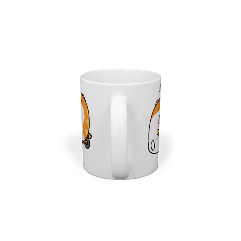 ニャンプクの日常 マグカップ