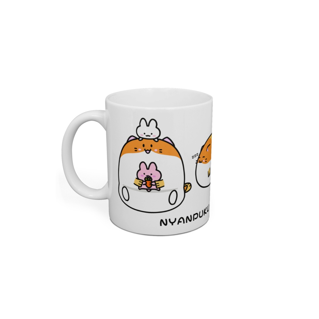 ニャンプクの日常 マグカップ