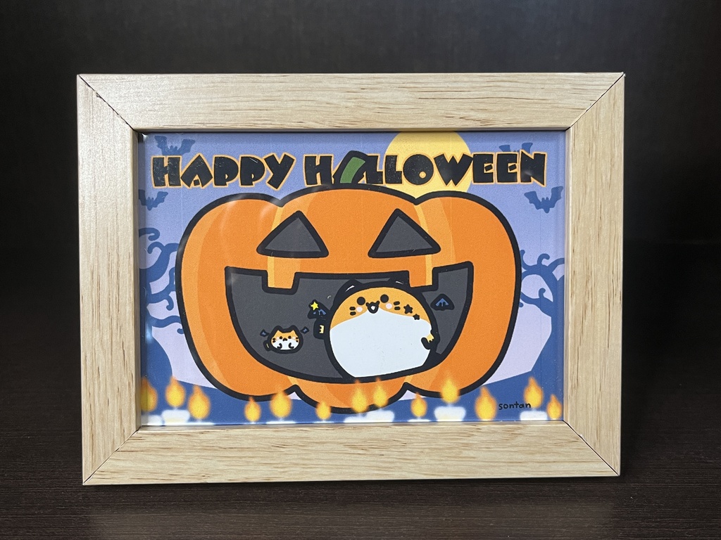 ニャンプク　ハロウィンイラスト2023