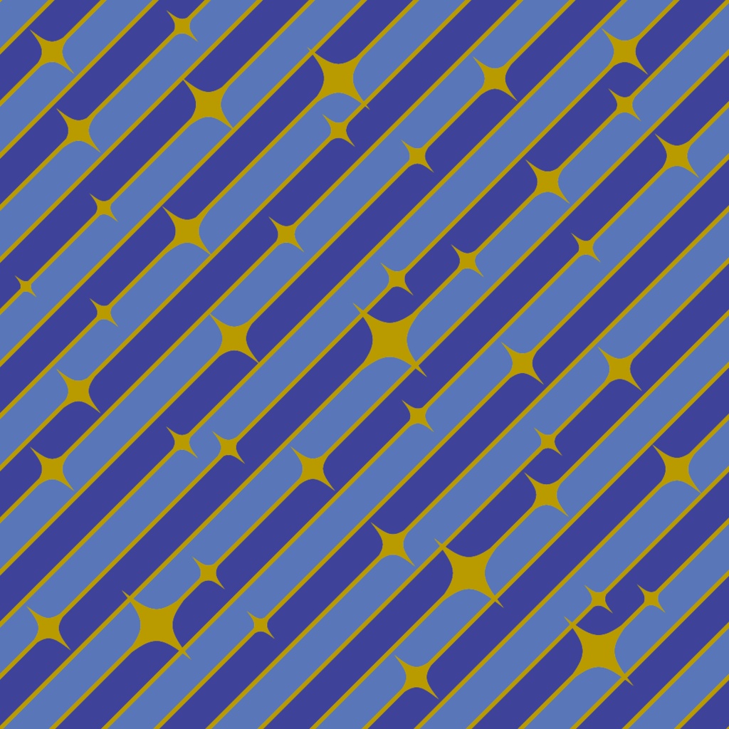 キラキラ斜線パターン14種