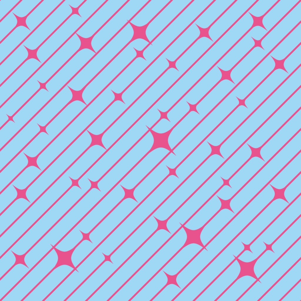 キラキラ斜線パターン14種