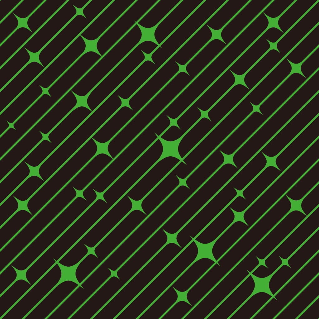 キラキラ斜線パターン14種