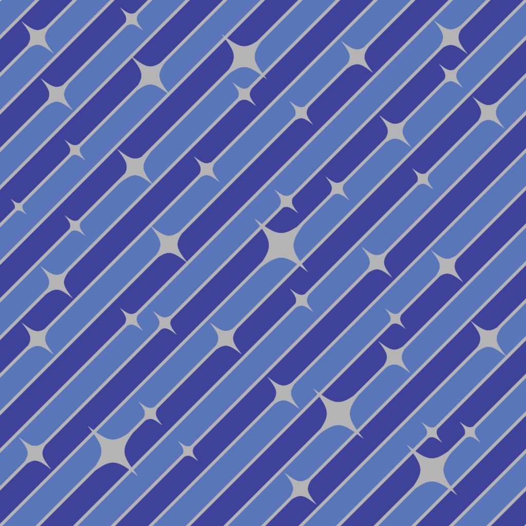 キラキラ斜線パターン14種