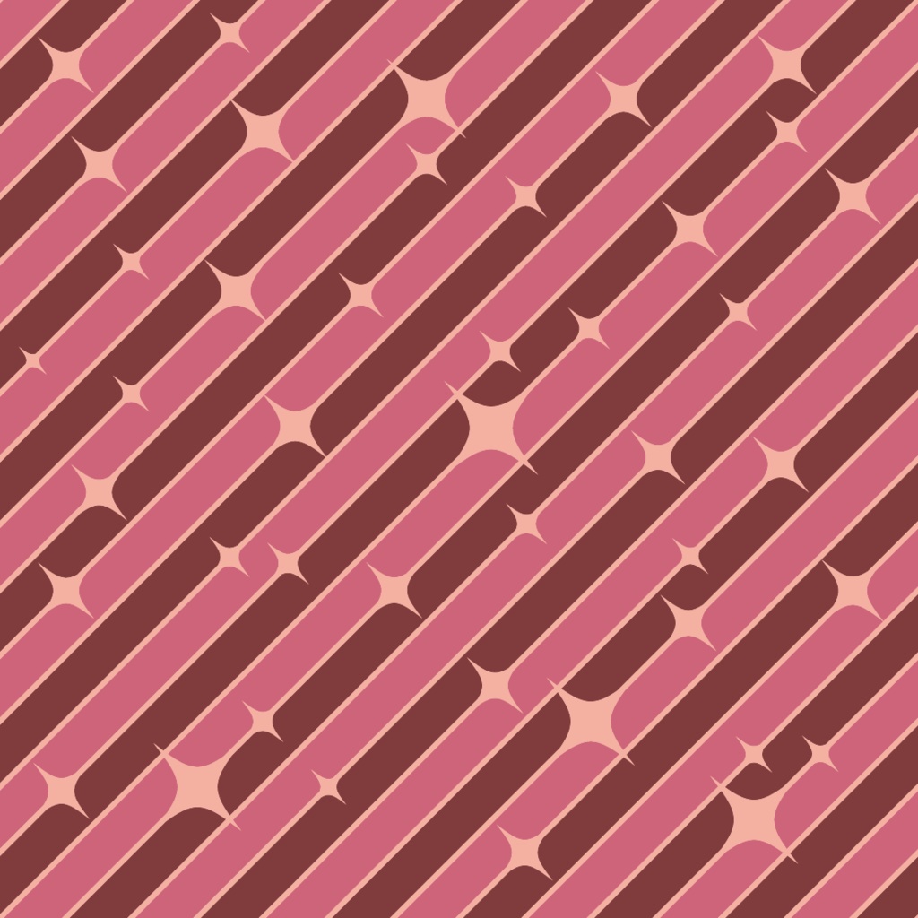 キラキラ斜線パターン14種