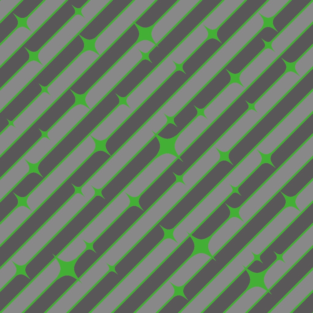 キラキラ斜線パターン14種