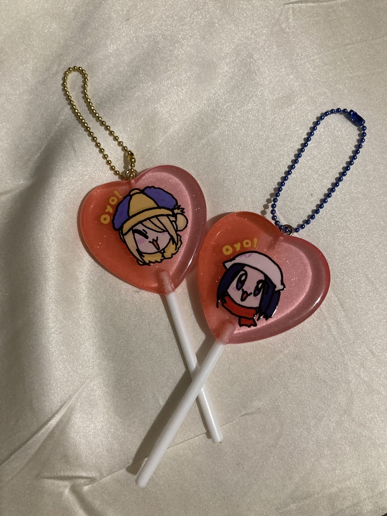 ペロキャンキーホルダーセット