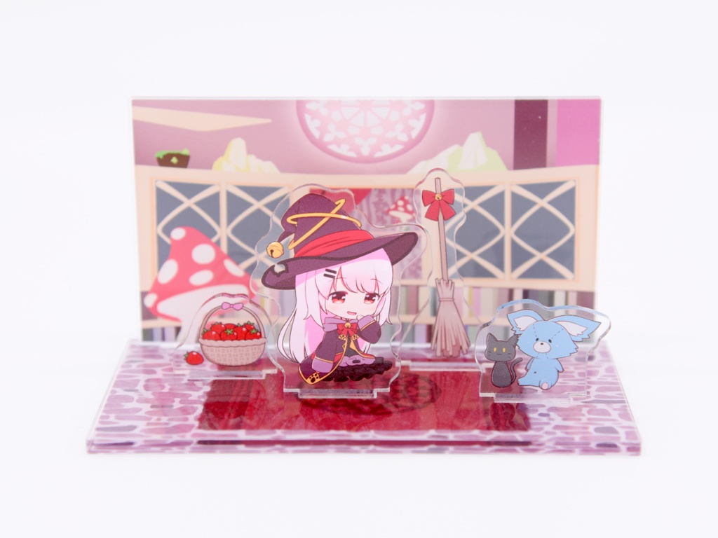 あそべる!ビビドニアアクリルジオラマ