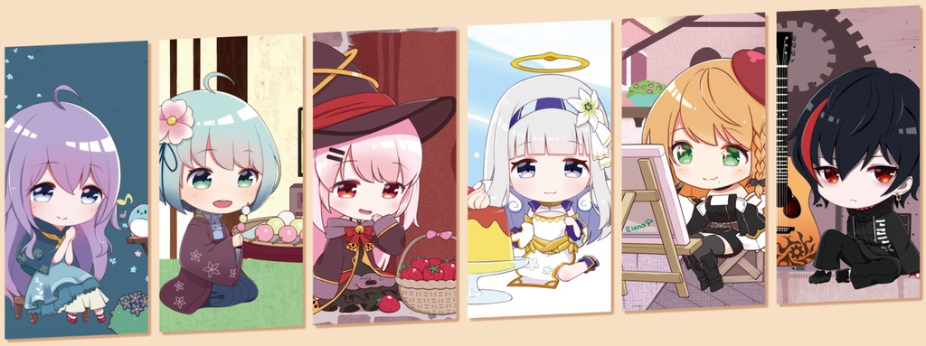 あそべる!ビビドニアアクリルジオラマ