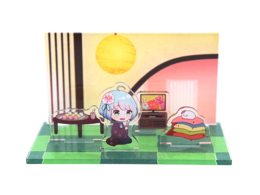 あそべる!ビビドニアアクリルジオラマ