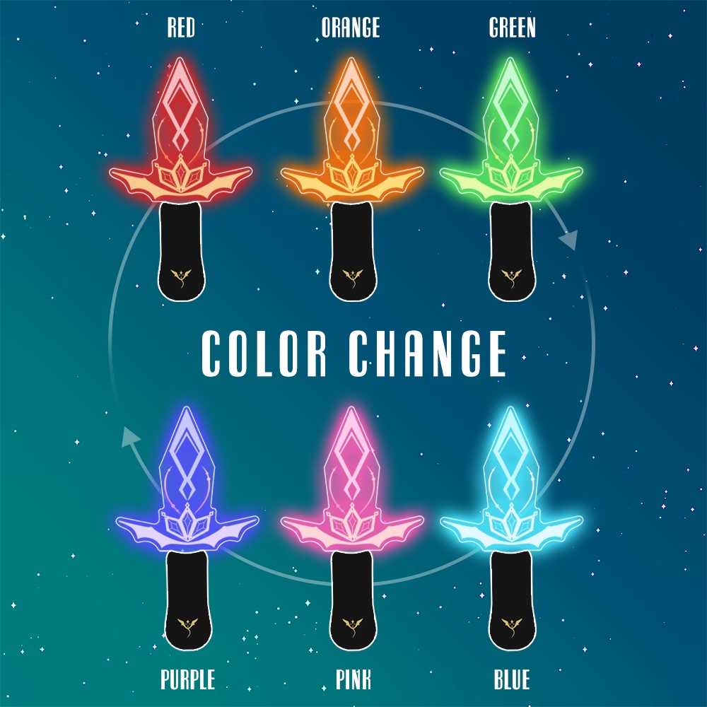 【ビビドニア特製ペンライト】ビビエヴォーカー