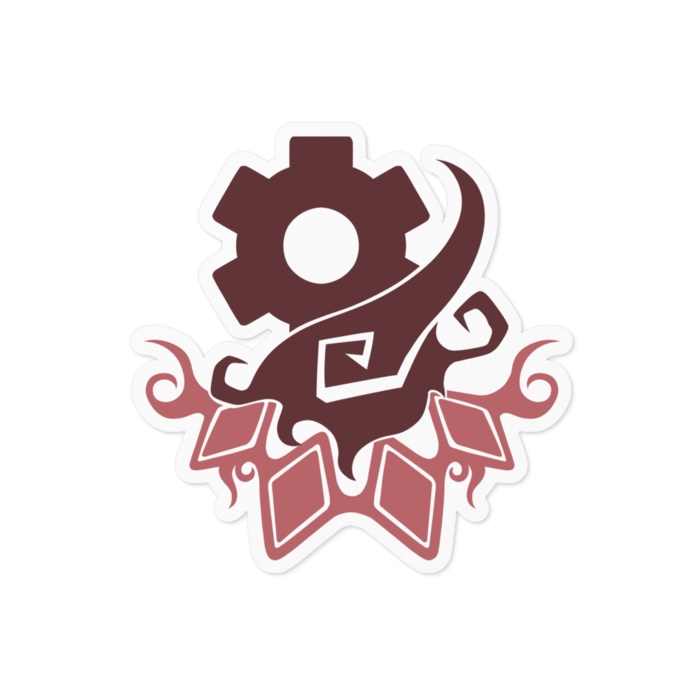 ビビドニア紋章ステッカー