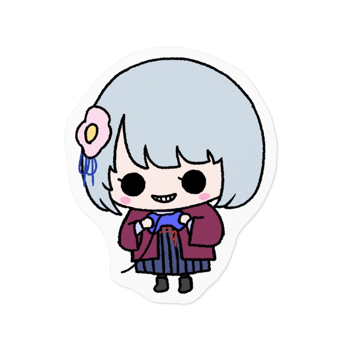 ゆうしゃゆうなぎのステッカー