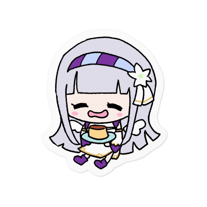 ゆうしゃゆうなぎのステッカー