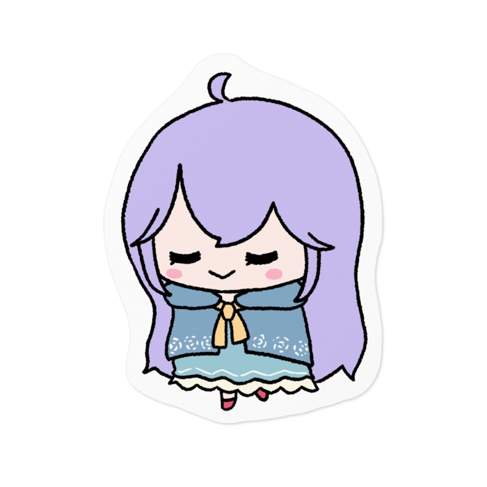 ゆうしゃゆうなぎのステッカー