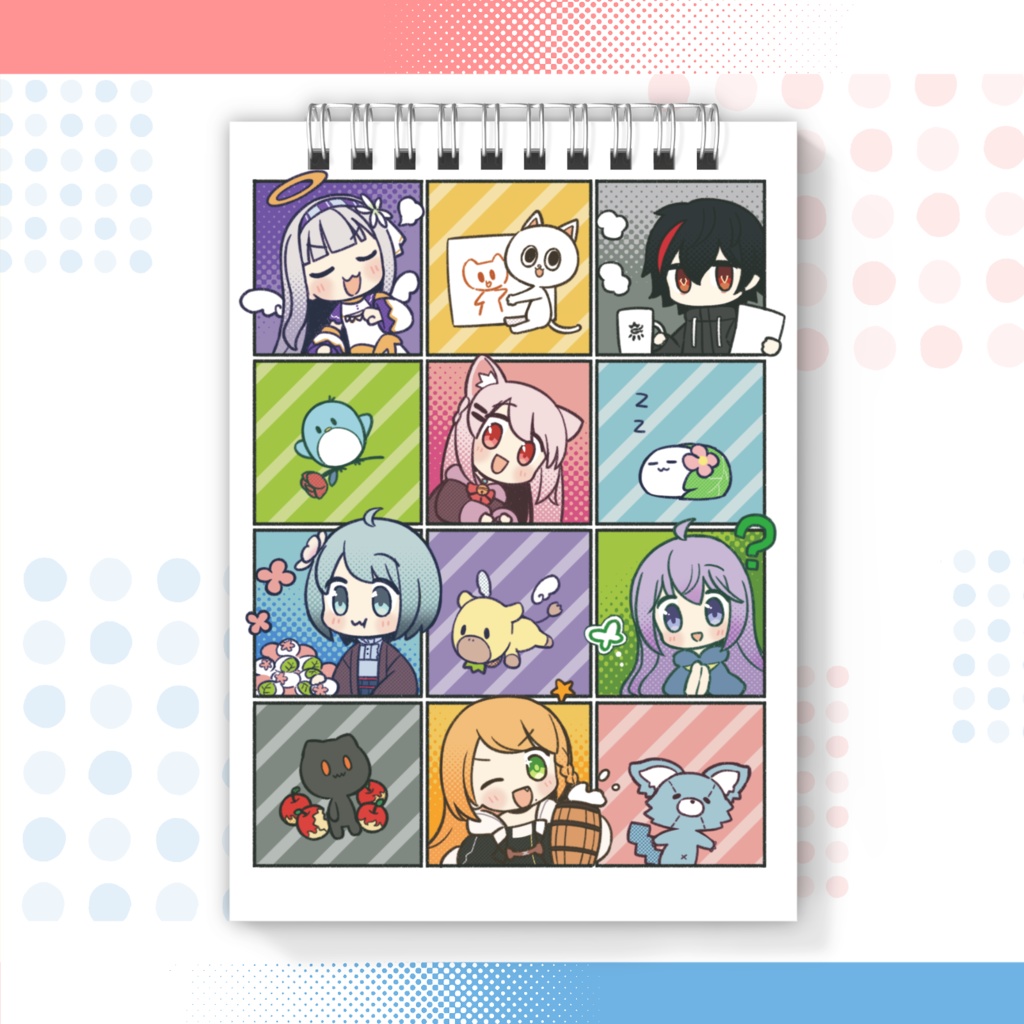 ビビドニアメモ帳