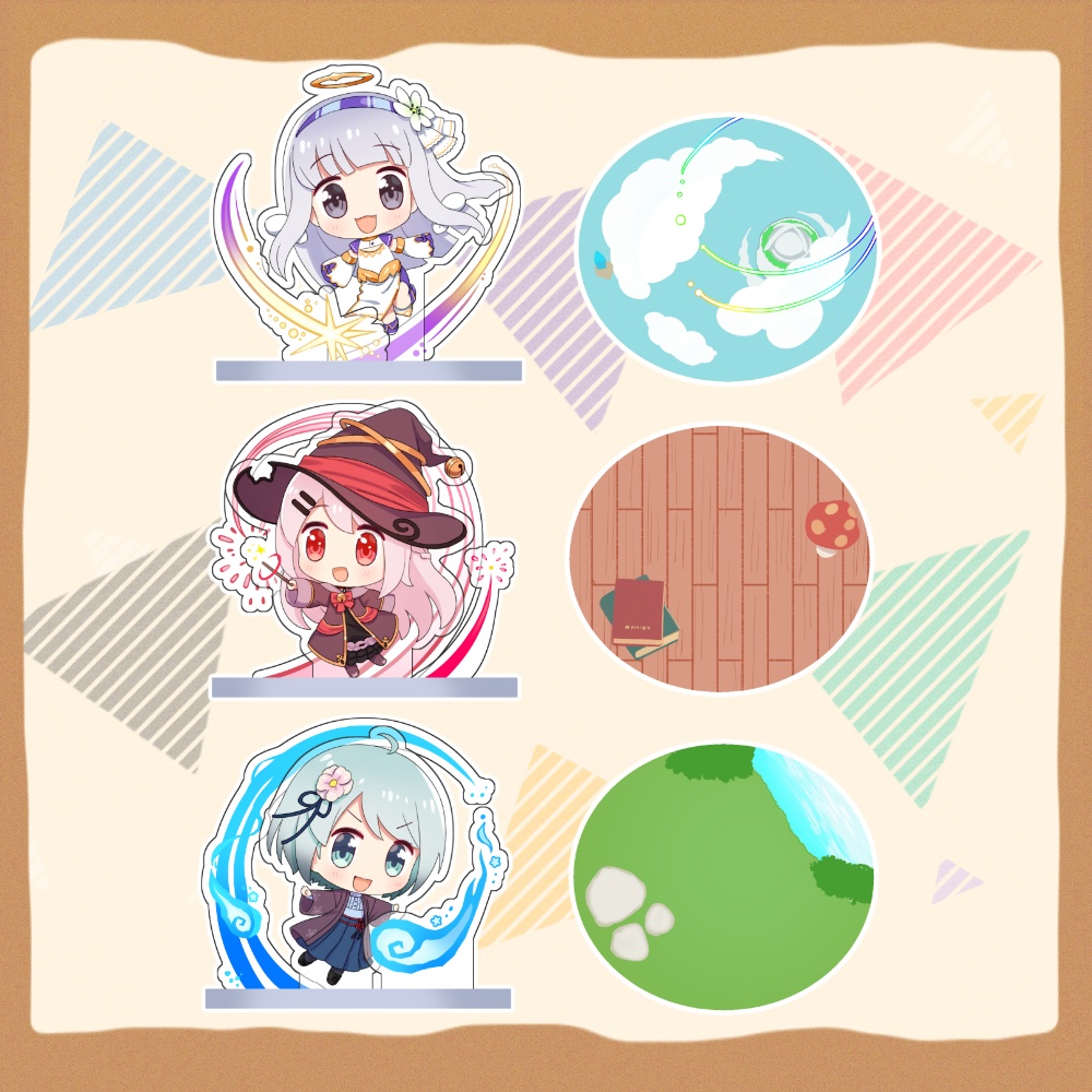 ぷちどにあ立体アクリルフィギュア