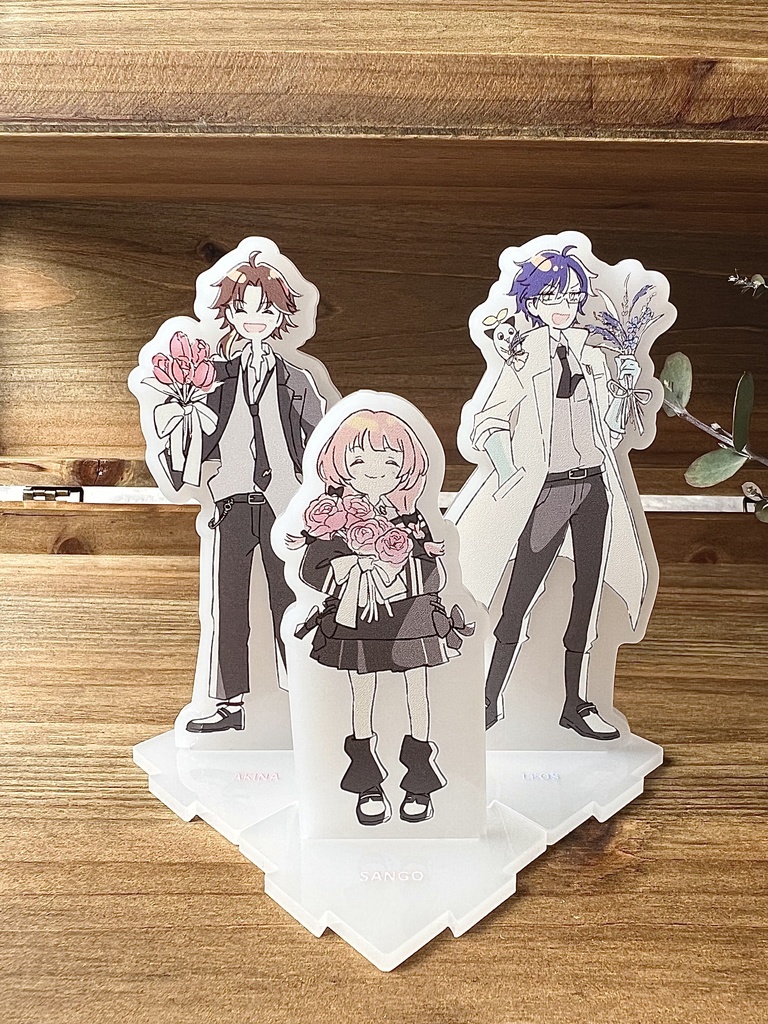 お花と生徒会さん アクリルスタンド
