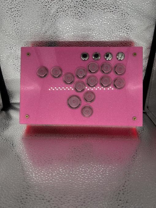 KD-04 ピンクスペシャル 10攻撃ボタンカスタム brook AFB搭載
