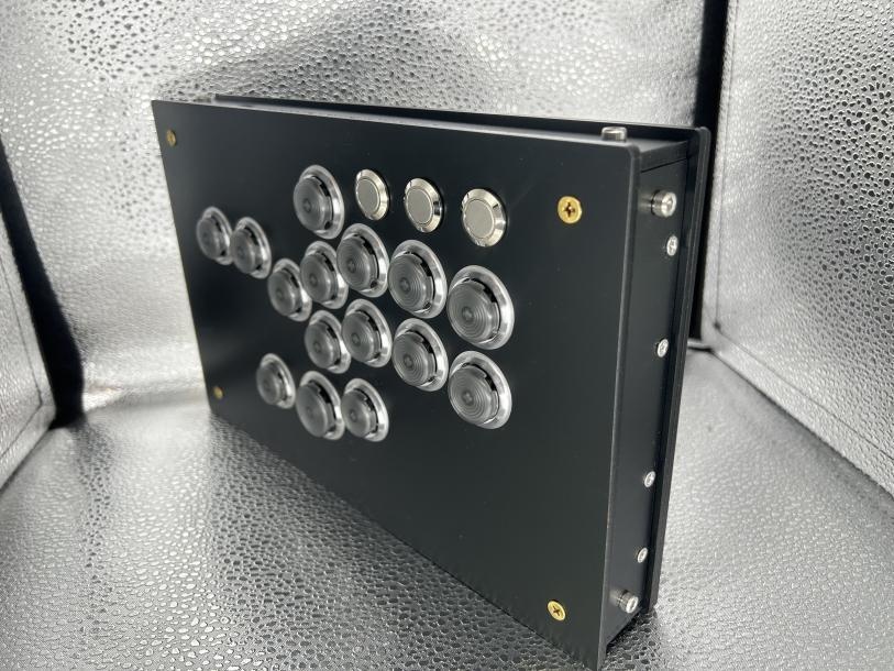 (オーダー品)KD-04 UFB Fusion マットブラック 11ボタンカスタム