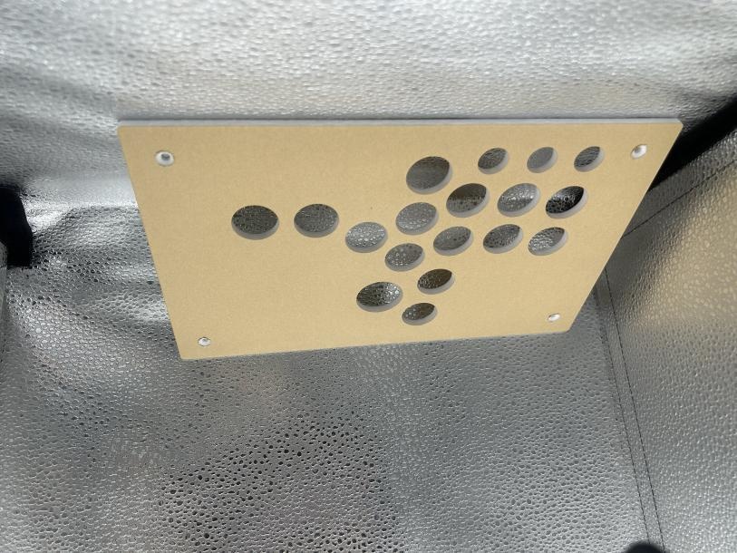 (オーダー品)KD-04 RPP マットブラック 11ボタンカスタム+予備天板マットホワイト