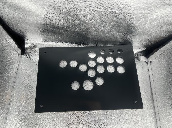 (オーダー品)KD-05 UFB Fusion マットブラック 11ボタンカスタム