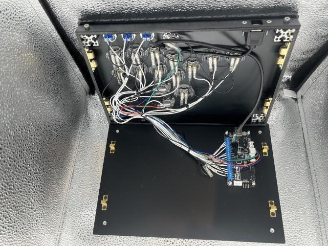 (オーダー品)KD-05 UFB Fusion マットブラック 11ボタンカスタム