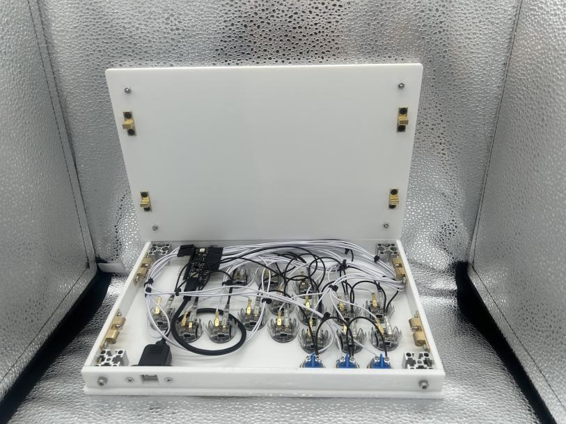 (オーダー品)KD-04 RPP マットホワイト 11ボタンカスタム