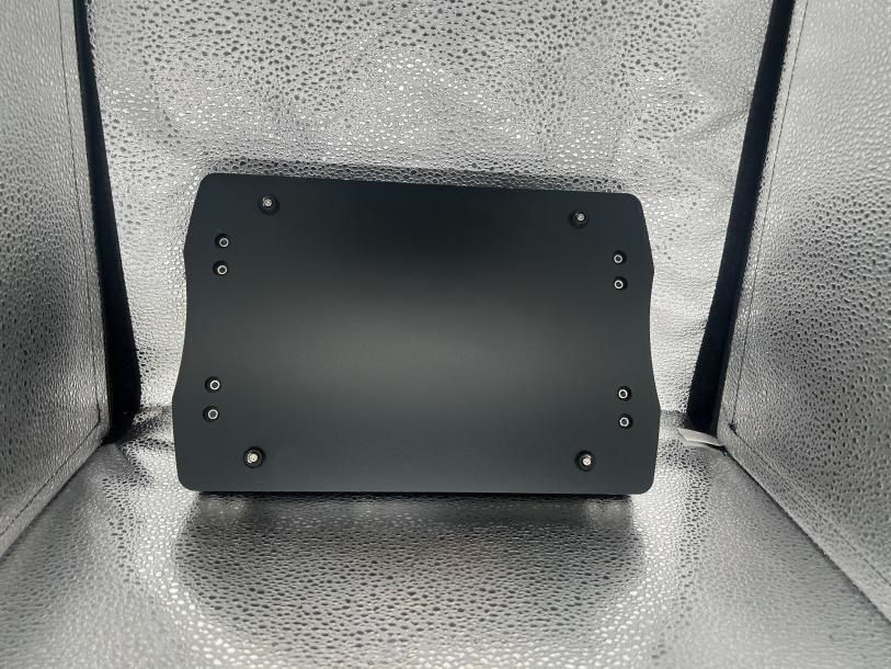 KD-03 マットブラック+サイドフロスティ ラズパイ基板 11ボタンカスタムレバーレス