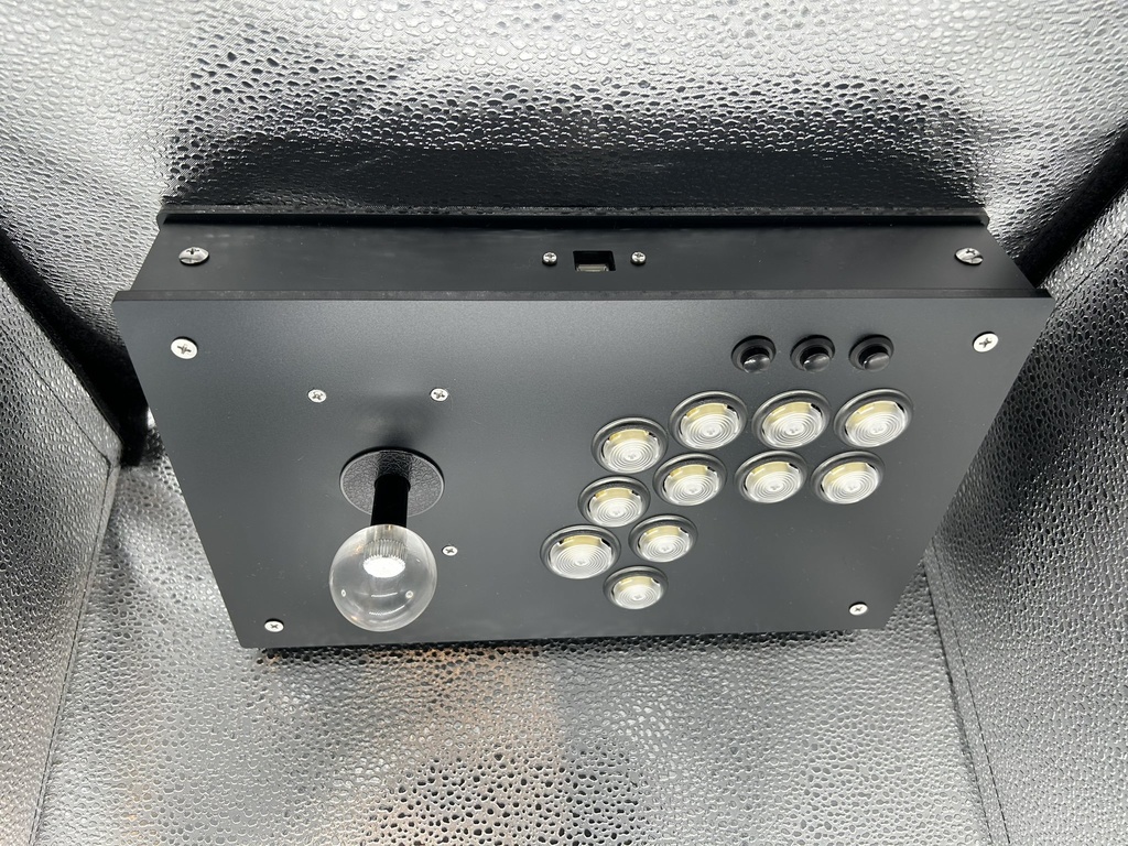 KD-L02_RPP マットブラック 11ボタンカスタム