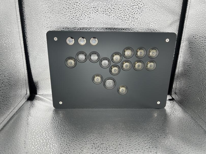 (オーダー品)KD-09 UFB Fusion +3ボタンカスタム マットブラック
