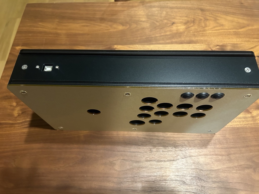 (オーダー品)KD-LWオーダー マットブラック カスタムアケコンケース